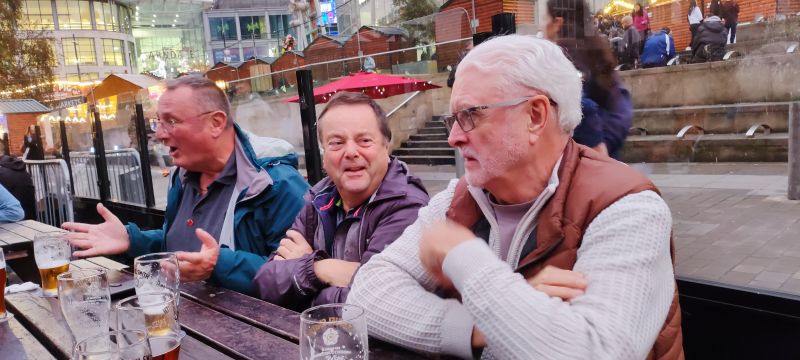 Colin Woodbridge, Keith Washington, Brian Egan